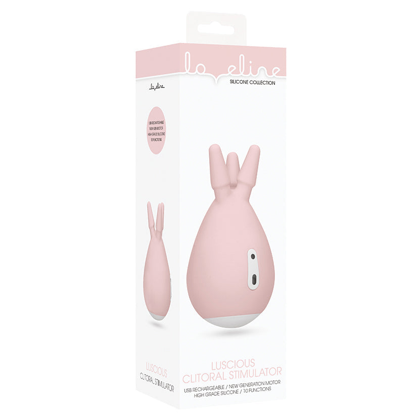 Loveline Luscious Clitoral Stimulator-Pink - UABDSM