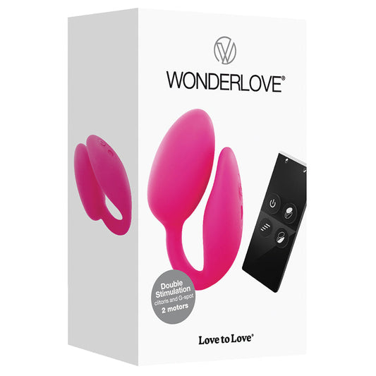 Wonderlove Clit and G-Spot Stimulator-Pink - UABDSM