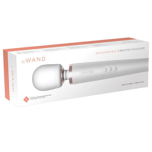 Le Wand Rechargeable Vibrating Massager-Pearl - UABDSM
