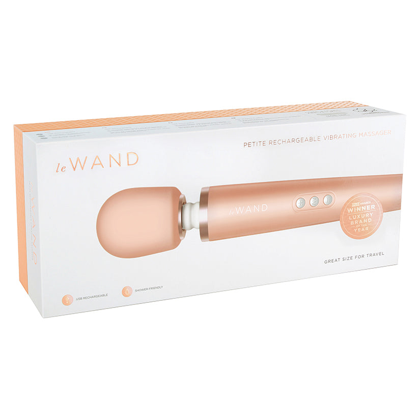 Le Wand Petite Vibrating Massager-Rose Gold - UABDSM