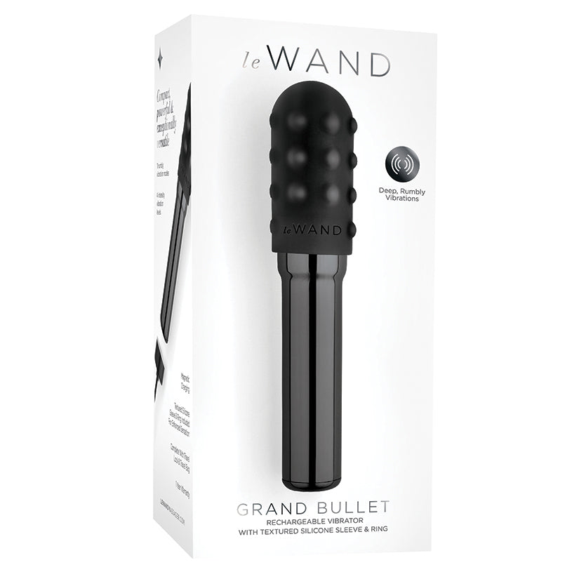 Le Wand Chrome Grand Bullet-Black - UABDSM