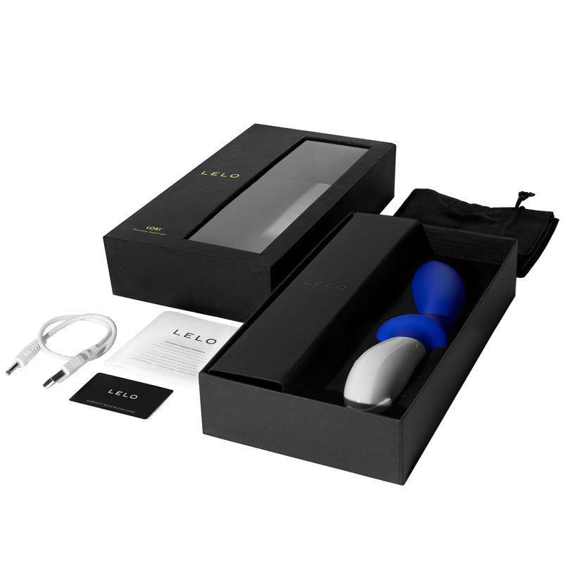 Lelo Loki Luxury Prostate Massager Blue - UABDSM