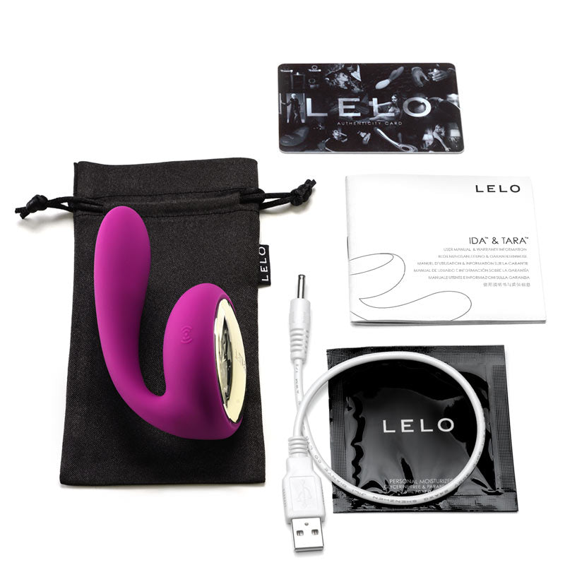 Lelo Tara Rotating Vibrating Clitoral G-Spot Massager Rose - UABDSM