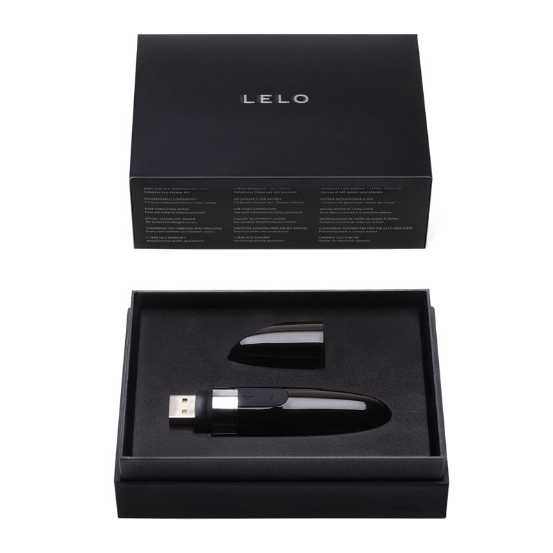 Lelo Mia Version 2 Black USB Luxury Rechargeable Vibrator - UABDSM