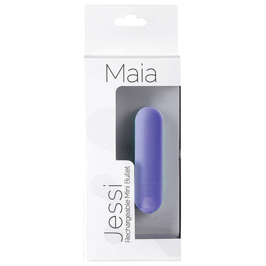 Maia Jessi Rechargeable Mini Bullet-Purple - UABDSM