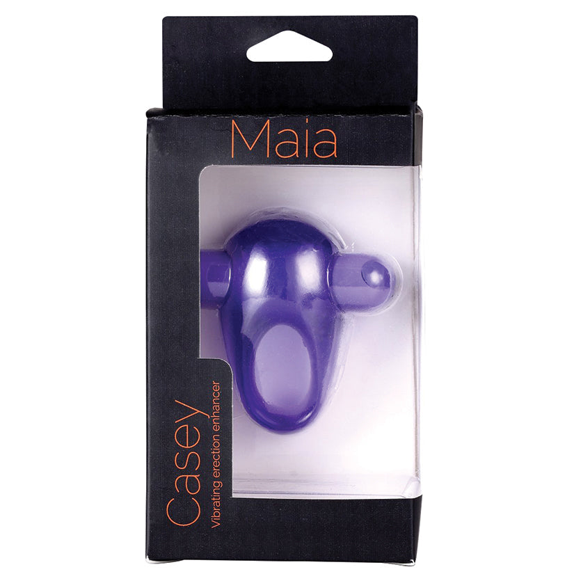 Maia Casey Vibrating Cockring-Purple - UABDSM