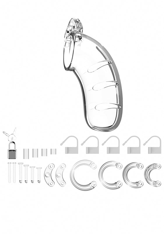 ManCage 03 Chastity Cage - Transparent - UABDSM