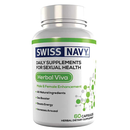 Swiss Navy Herbal Viva 60 Count - UABDSM
