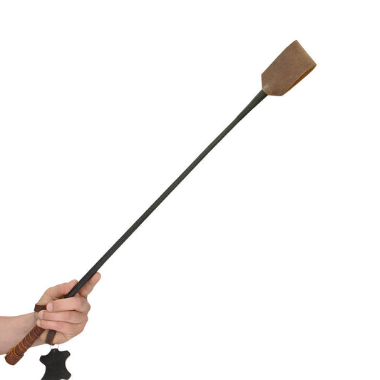 Pain Medieval 26 Inch Italian Leather Riding Crop - UABDSM