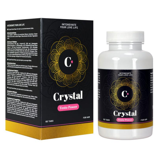 Crystal - Testo Power Testosteron Enhancing Tablets - 60 Pcs - UABDSM