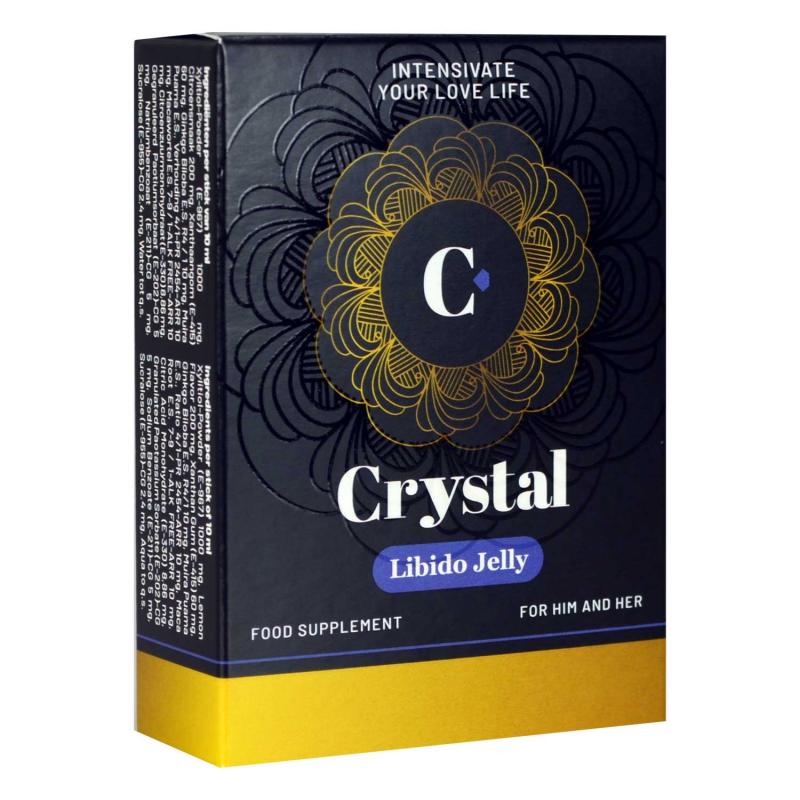 Crystal Libido Jelly - Aphrodisiac For Men And Women - 5 Sachets - UABDSM