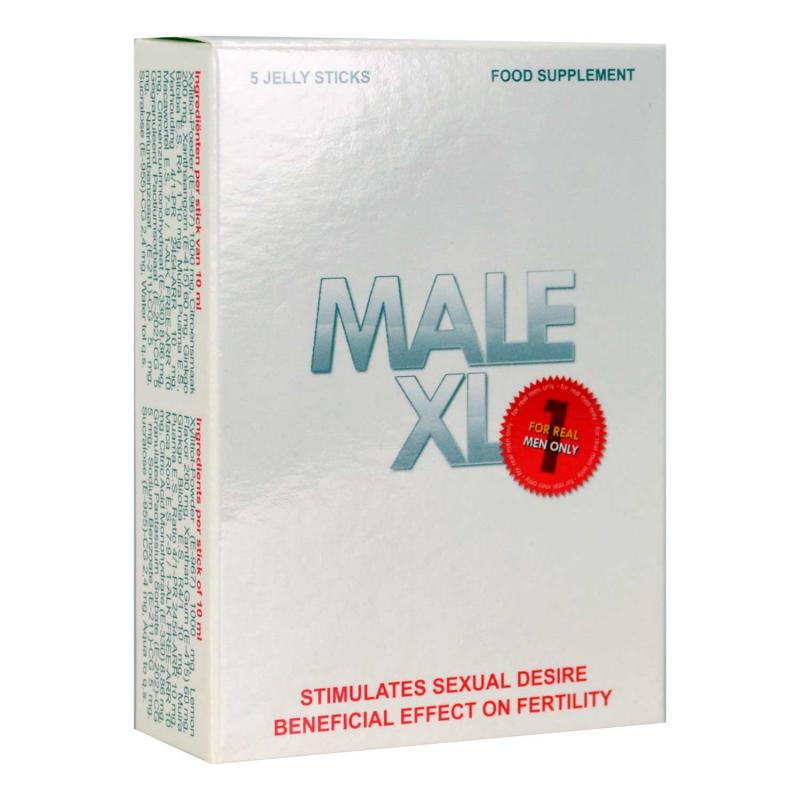Male XL Jelly Sticks - Aphrodisiac For Men - 5 Sachets - UABDSM
