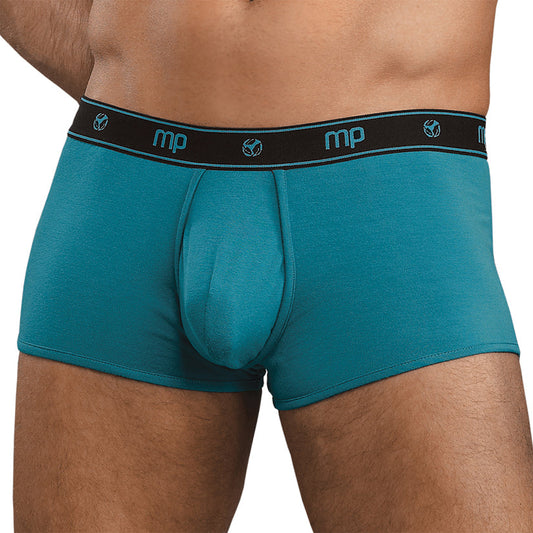 Bamboo Pouch Enhancer Short - Medium - Teal - UABDSM