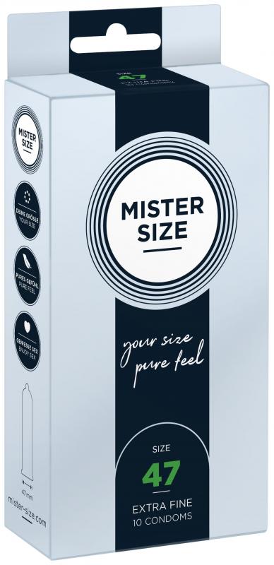 MISTER.SIZE 47 Mm Condoms 10 Pieces - UABDSM