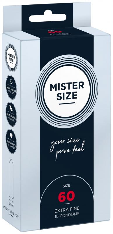 MISTER.SIZE 60 Mm Condoms 10 Pieces - UABDSM