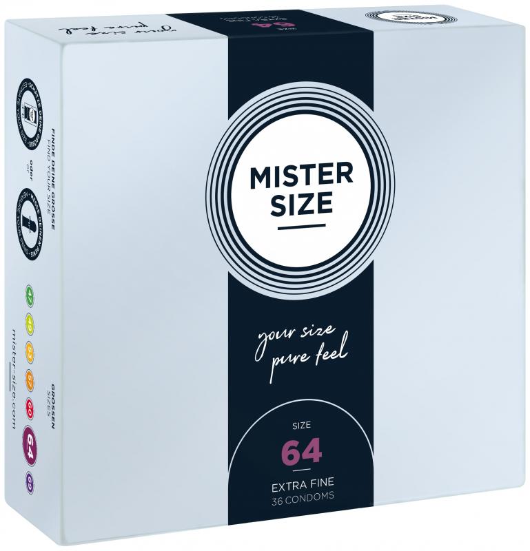 MISTER.SIZE 64 Mm Condoms 36 Pieces - UABDSM