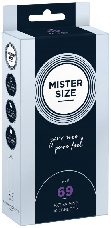 MISTER.SIZE 69 Mm Condoms 10 Pieces - UABDSM