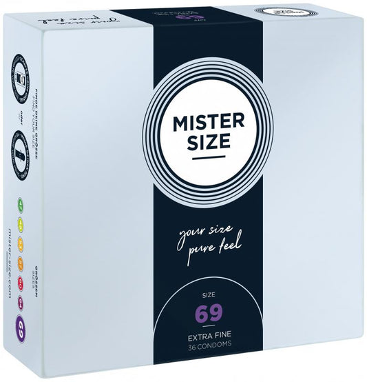 MISTER.SIZE 69 Mm Condoms 36 Pieces - UABDSM