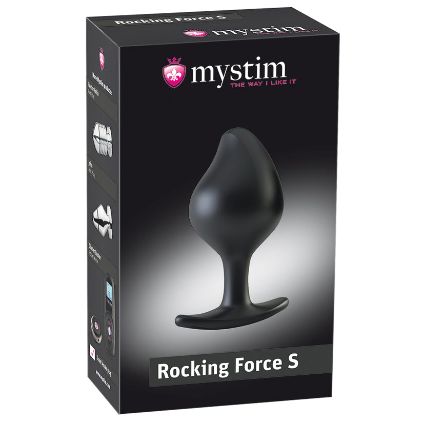 Mystim Rocking Force E-Stim Buttplug-Small - UABDSM