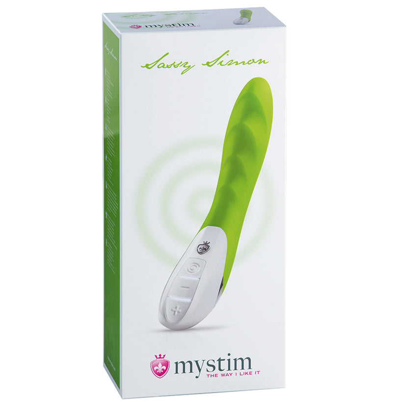 Mystim Sassy Simon Vibrator-Lusty Lime - UABDSM