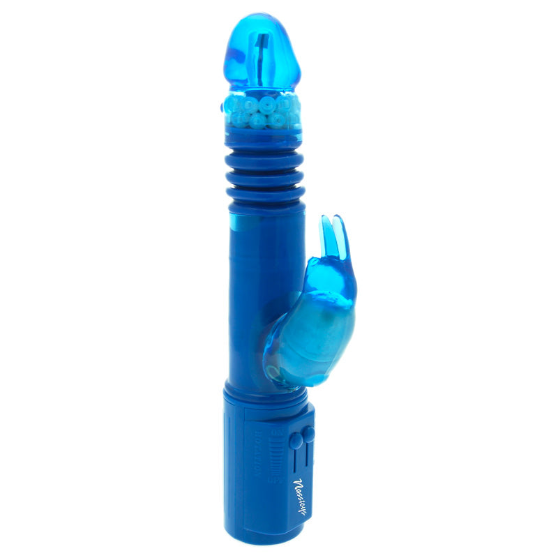 Deep Stroker Rabbit Vibrator Blue - UABDSM