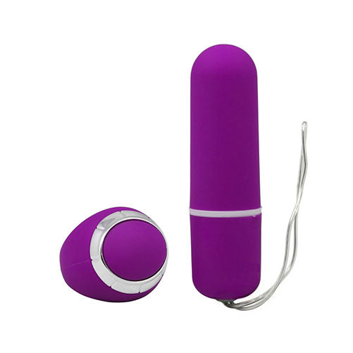 Power Ring Remote Control Mini Bullet 2.5 Inch Purple - UABDSM