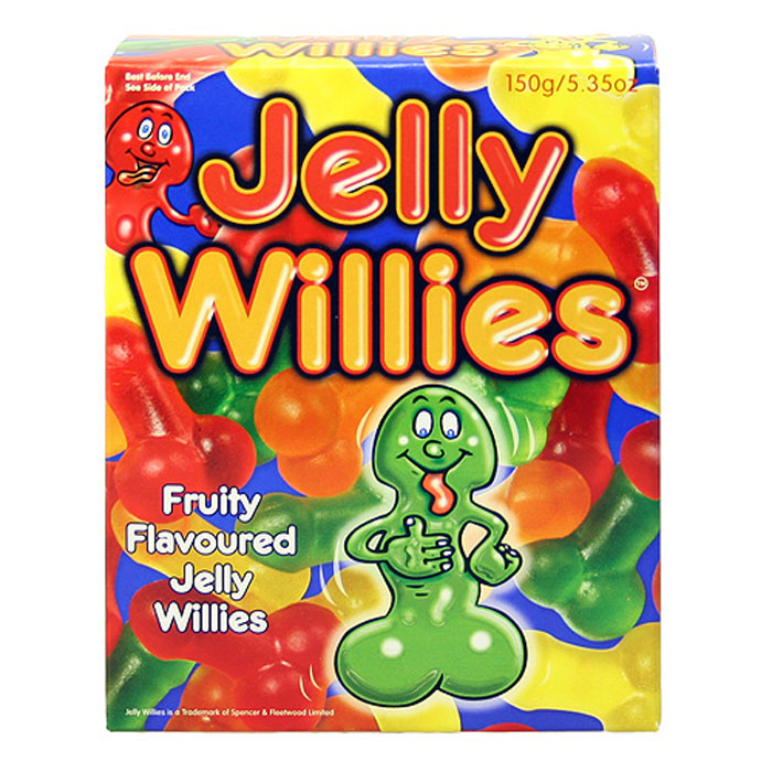Fruit Flavoured Jelly Willies - UABDSM
