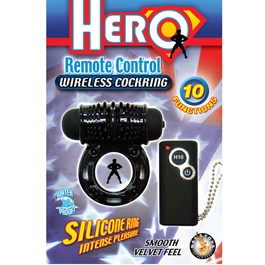 Hero Remote Control Wireless Xcockring-Black - UABDSM