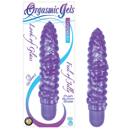 Orgasmic Gels Pleasure Torpedo-Purple 6 - UABDSM