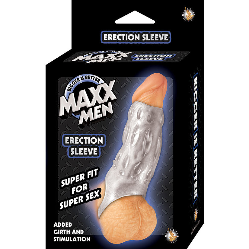 Maxx Men Erection Sleeve - Clear - UABDSM
