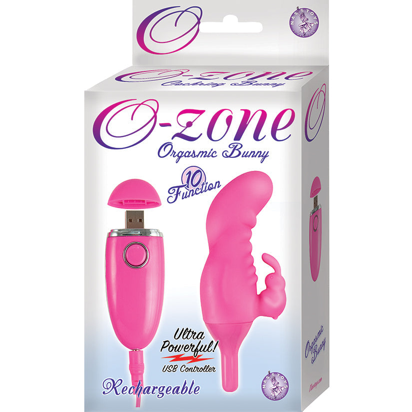 O-zone Orgasmic Bunny Rechargeable-Pink - UABDSM