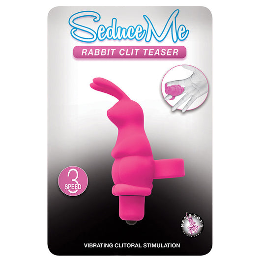 Seduce Me Rabbit Clit Teaser-Pink - UABDSM