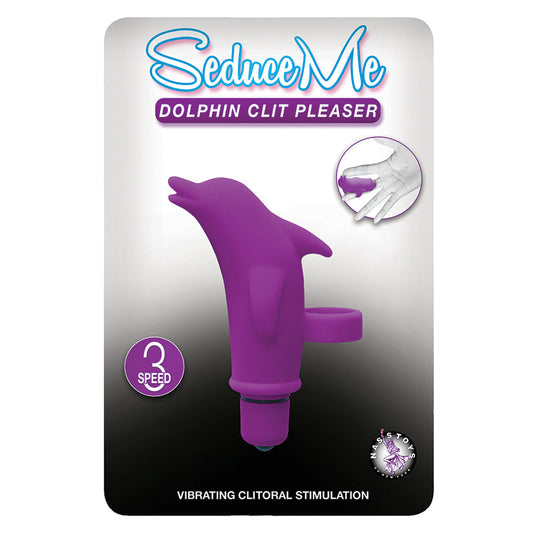 Seduce Me Dolphin Clit Pleaser-Purple - UABDSM