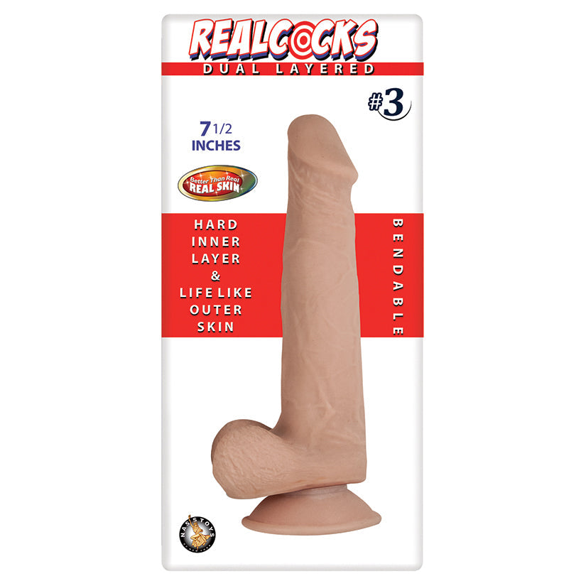 Realcocks Dual Layered #3 - Flesh - UABDSM