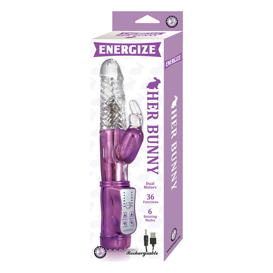 Energize Her Bunny 1-Purple - UABDSM