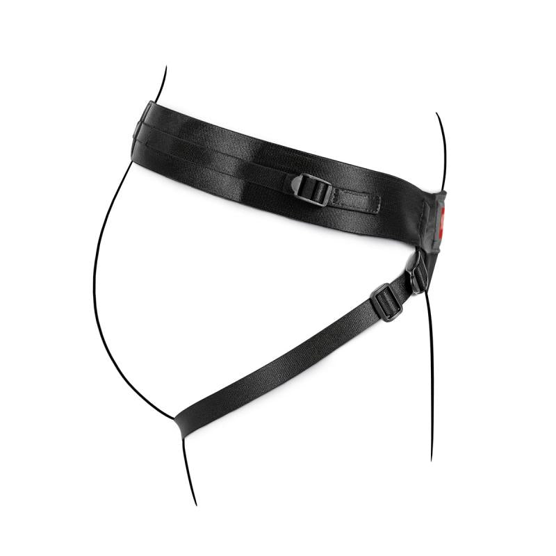 No-Parts - Taylor Adjustable Strap On Harness With Double O-Ring - UABDSM