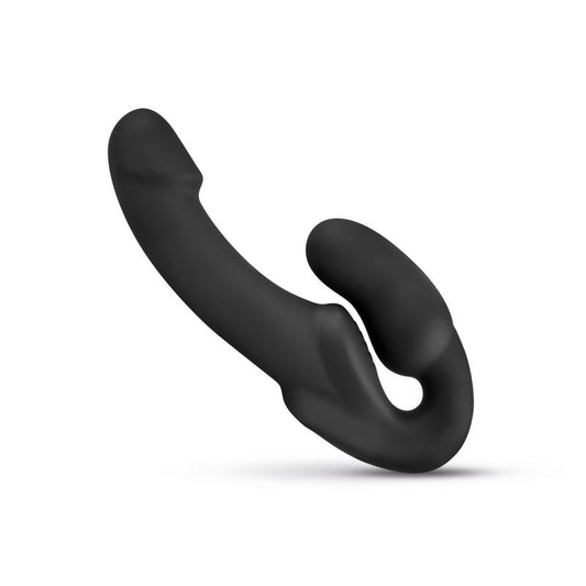 No-Parts - Morgan Strapless Strap-On Dildo - 22 Cm - Black - UABDSM