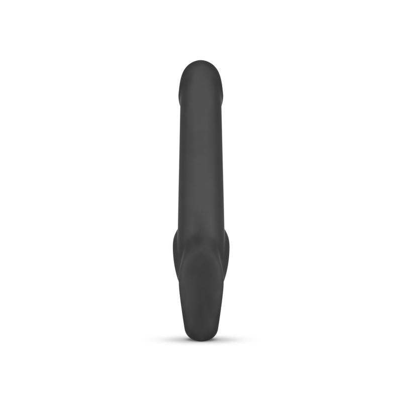 No-Parts - Morgan Strapless Strap-On Dildo - 22 Cm - Black - UABDSM