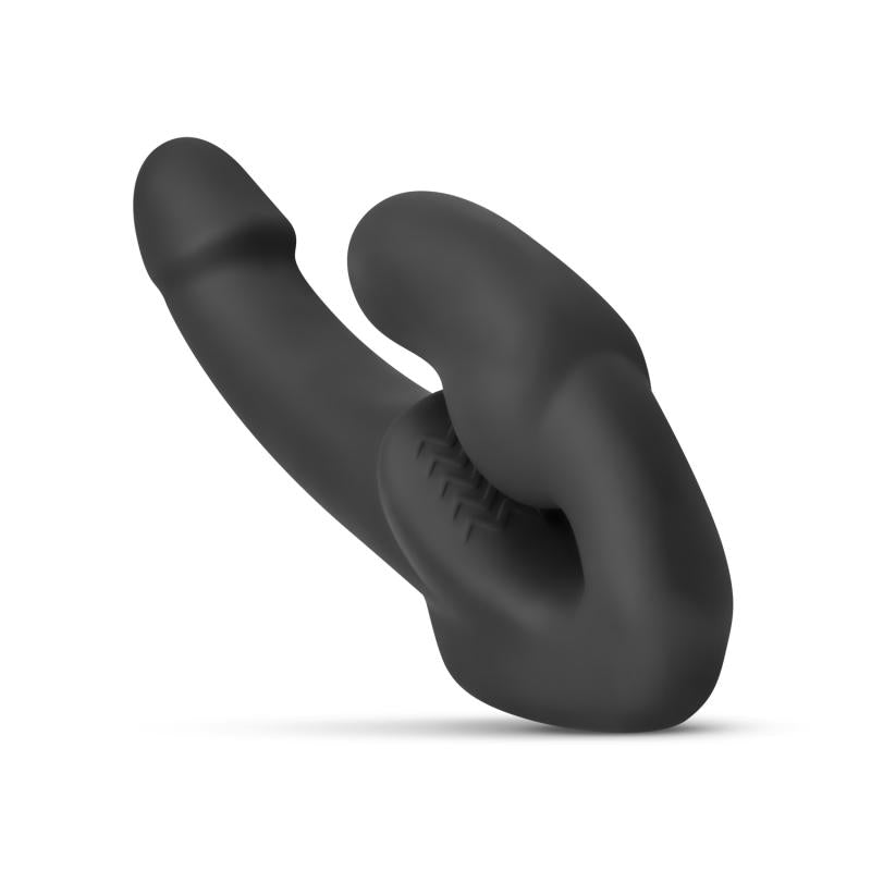 No-Parts - Morgan Strapless Strap-On Dildo - 22 Cm - Black - UABDSM