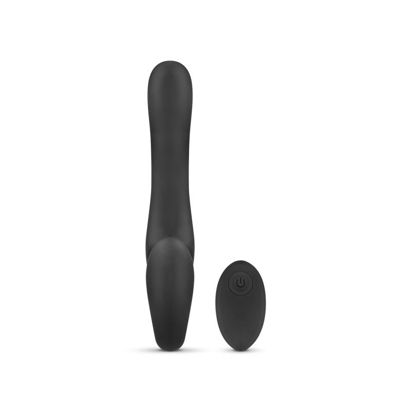 No-Parts - Avery Strapless Strap-On Vibrating Dildo - 22 Cm - UABDSM