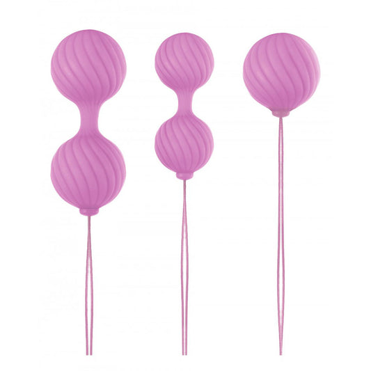 Luxe O Weighted Kegel Balls Pink - UABDSM