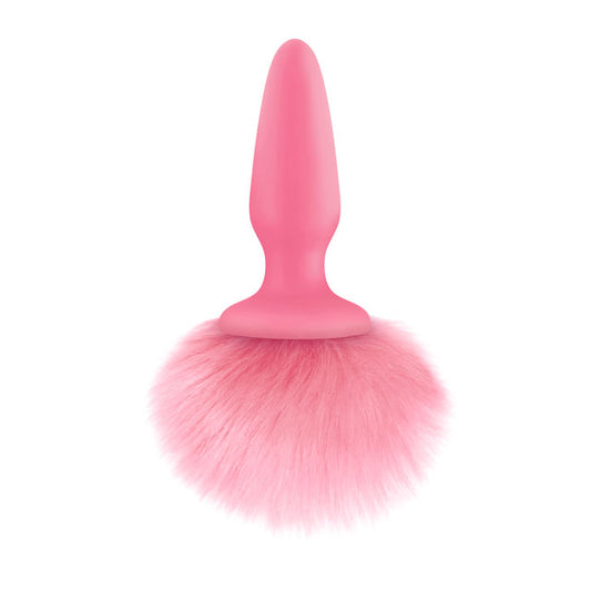 Pink Bunny Tail Butt Plug - UABDSM