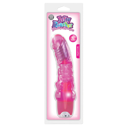 Jelly Rancher 6 Vibrating Massager - Pink - UABDSM