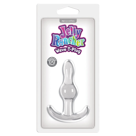 Jelly Rancher Wave T-Plug-Clear - UABDSM