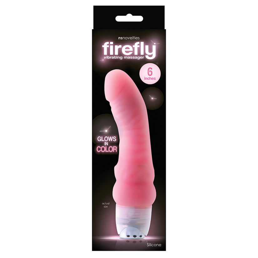 Firefly 6 Vibrating Massager - Pink - UABDSM