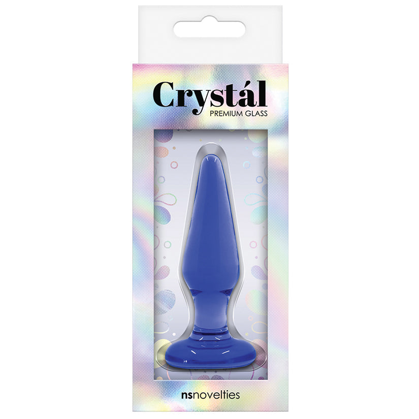 Crystal - Tapered Plug Small - Blue - UABDSM