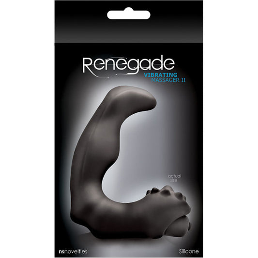 Renegade Vibrating Massager II-Black - UABDSM