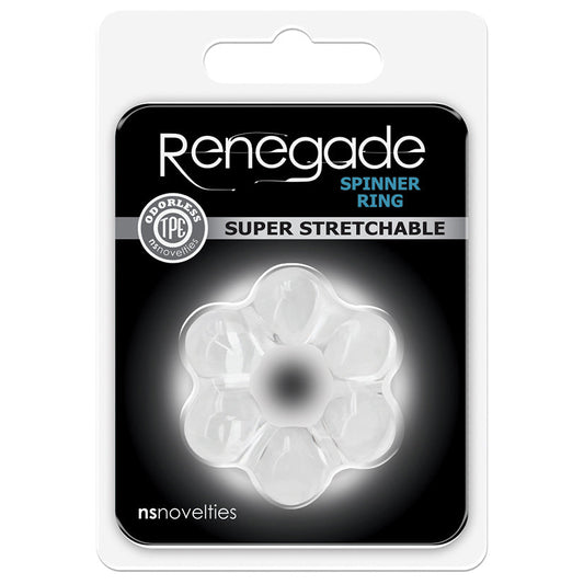 Renegade Spinner Ring-Clear - UABDSM