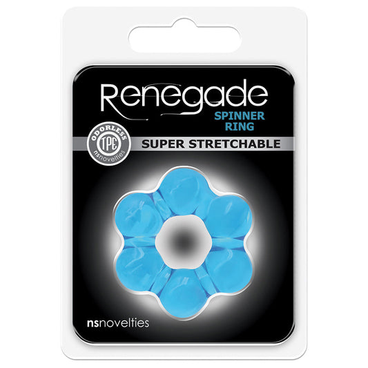 Renegade Spinner Ring-Blue - UABDSM