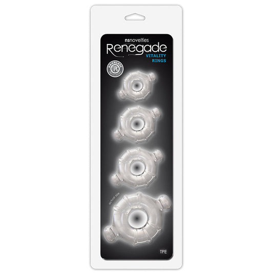 Renegade Vitality Rings-Clear - UABDSM